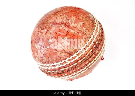 Una foto de estudio de cricket, el engranaje sobre el césped