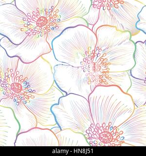 Perfecta. flor patrón floral de fondo. esquema decorativo floral con flores de textura fluida.