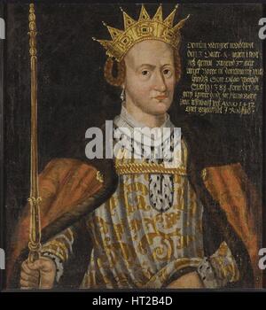 Margarita I de Dinamarca (1353-1412). Artista: Anónimo Foto de stock