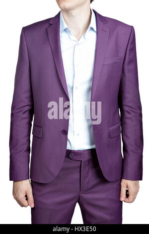 Trajes morado online hombre