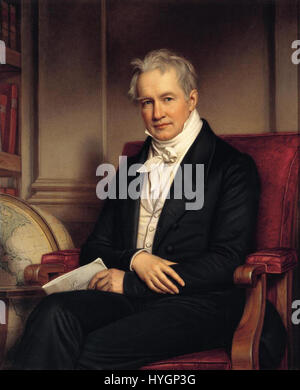 Stieler, Joseph Karl Alexander von Humboldt 1843 Foto de stock