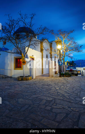 Principal aldea de Lipsi isla en Dodecanese, Grecia. Foto de stock