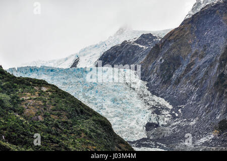 Glaciar Franz Josef en Nueva Zelanda Foto de stock