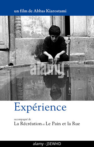 La experiencia Tadjrebeh Año : 1973 Director : IRÁN Abbas Kiarostami carteles de cine corto