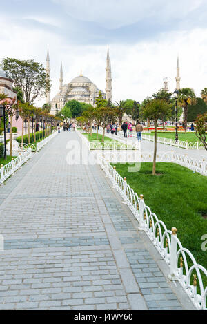 Hagia Sophia de Sultan Ahmet Park, Estambul Foto de stock