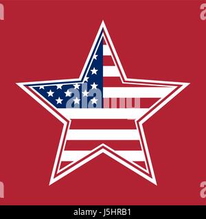 Bandera De Ee Uu En Forma De Silueta De Mapa De Ee Uu S Mbolo De Los Estados Unidos De Am Rica