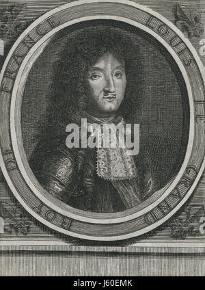 Louis XIV (1638-1715), rey de Francia 1643-1715, Retrato Foto de stock