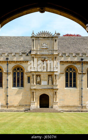 Alrededor de la ciudad universitaria de Oxford, Oxfordshire, Inglaterra Foto de stock