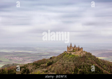 Castillo de Hohenzollern, cerca de Stuttgart, Alemania Foto de stock
