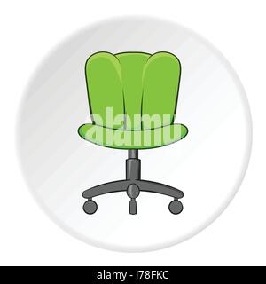 Icono de mesa en estilo de dibujos animados aislado sobre fondo blanco  símbolo de muebles