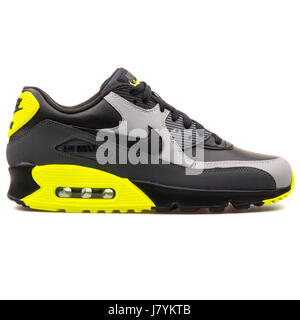 Nike air max shop 90 negro con amarillo