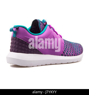 nike roshe nm flyknit hombre purpura