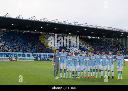 De Ferrara, Italia. El 18 de mayo, 2017. Serie B Trofeo Football/Soccer :  Italiano 'Serie B' coincidencia entre SPAL 2-1 FC Bari en el Stadio Paolo  Mazza en Ferrara, Italia . Crédito