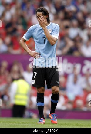 LUIS SUAREZ URUGUAY & Liverpool FC Juegos Olímpicos de Londres 2012 MENS  FÚTBOL, UA V EMIRATES URUGUAY, Old Trafford, Manchester, Inglaterra, 26 de  julio de 2012 GAN55664 ¡ADVERTENCIA! Esta fotografía sólo podrán