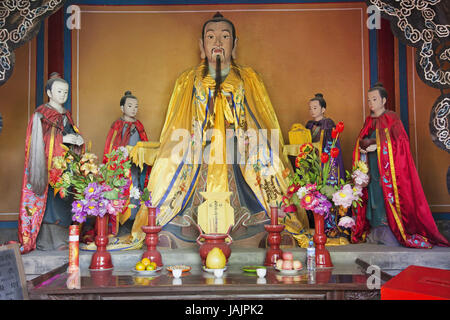 China, Pekín,templo Dongyue,tradiciones nacionales del museo, las estatuas en el hall del Binglinggong, Foto de stock