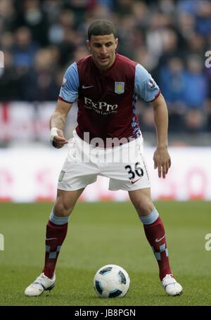 KYLE WALKER ASTON VILLA FC ASTON VILLA FC VILLA PARK BIRMINGHAM ENGLAND 05  February 2011 Stock Photo - Alamy