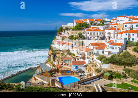 Azenhas do Mar, ciudad costera de Portugal.