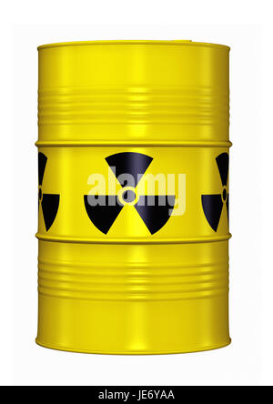 Barriles con residuos radiactivos Fotografía de stock - Alamy