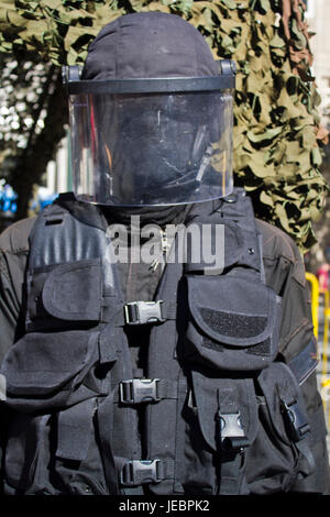 Traje discount militar negro