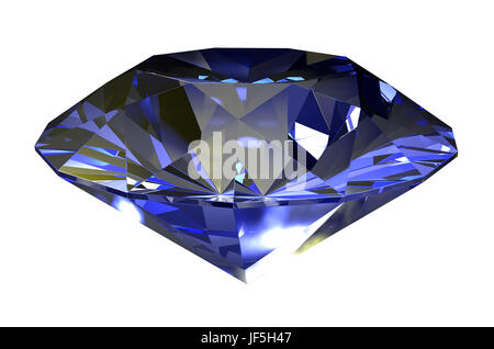 Classic diamond 3D Render
