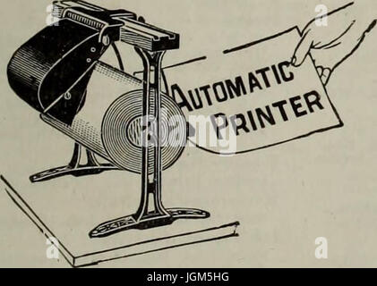 Merchandising hardware Agosto-octubre 1912 Foto de stock