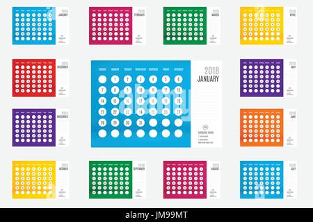 Mes De Febrero De 2018 Calendario Planificador En Tres Tonos