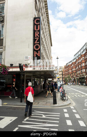 El cine Curzon Soho, en Shaftesbury Avenue, London, UK
