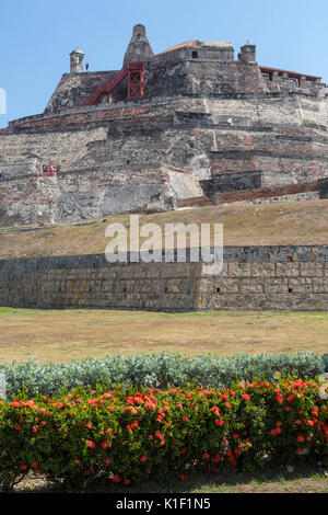 Cartagena, Colombia. Castillo de San Felipe de Barajas, 17ª del siglo XVIII.