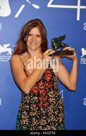 El 74º Festival Internacional de Cine de Venecia 2017 photocall ganadores foto Susanna Nicchiarelli