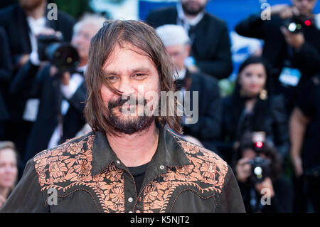 Venecia, Italia. El 9 de septiembre de 2017. Warwick Thornton que asistieron a la ceremonia de clausura de la 74ª edición del festival internacional de cine de Venecia, en el Palazzo del Cinema en septiembre 09, 2017 en Venecia, Italia: crédito geisler-fotopress/alamy live news