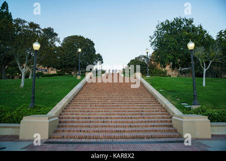 Westwood, jun 21: ucla largas escaleras en jun 21, 2017 en Westwood, en el condado de Los Angeles, California, Estados Unidos Foto de stock