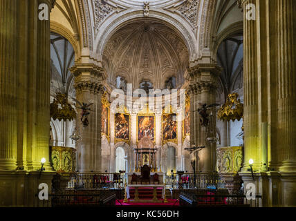 INTERIOR DE LA CATEDRAL DE GUADIX EMPEZADA EN EL SIGLO XVI Y