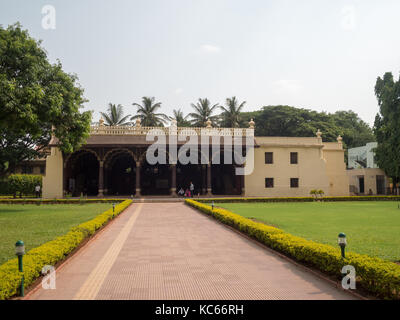 Palacio de Verano de los Sultanes de Tipu, Bangalore Foto de stock
