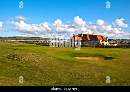 El club de golf Royal portrush la sede para el 2019 Campeonato Abierto de golf Foto de stock