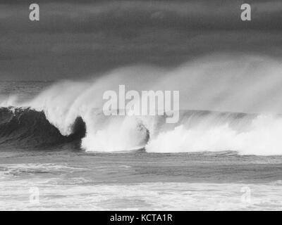 Huracán generó olas frente a la costa cerca de New Jersey, Lavallette NJ