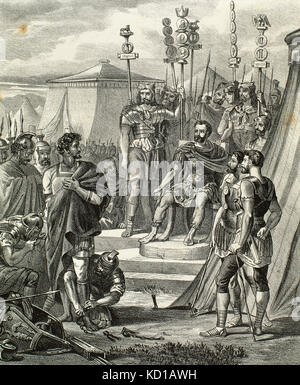 Publio Cornelio Escipión el Africano (236183 a.c.), general romano y