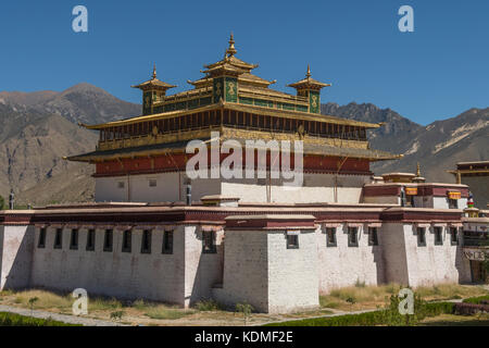 Monasterio Samye, dranang, lhokha, Tíbet, China Foto de stock