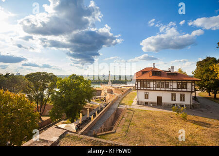 Instituto para la protección de los monumentos culturales, la fortaleza de Kalemegdan, Belgrado Foto de stock