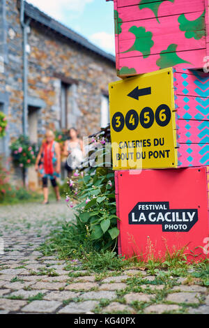 El Festival de Fotografía de exteriores en la Gacily Morbihan Bretaña Francia
