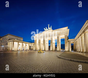 La puerta de Brandenburgo en Berlín, Alemania