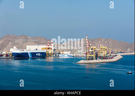 Puerto mutthra, Muscat, Omán. Foto de stock