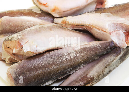La merluza congelada pescado como alimento antecedentes Fotografía