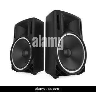 Los grandes altavoces de audio Fotografía de stock - Alamy