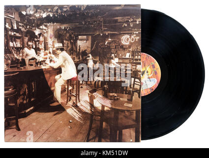 Led Zeppelin disco de vinilo & etiqueta - Led Zeppelin III álbum Fotografía  de stock - Alamy