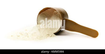 La creatina en polvo, Scoop de proteína de suero y la taurina cápsulas.  Nutricion Fotografía de stock - Alamy