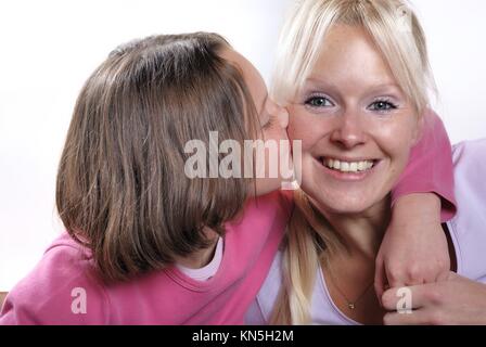 La complicidad entre madre e hija.