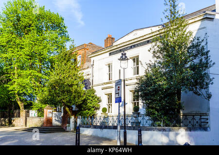 La institución científica y literaria de Highgate, South Grove, Highgate, Londres, Reino Unido. Foto de stock