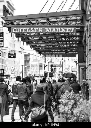 Chelsea market nueva Imágenes de stock en blanco y negro - Alamy