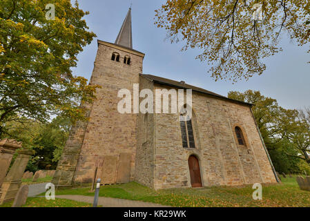 Iglesia de pueblo Stiepel, Brockhauser street, Stiepel, Bochum, Renania del Norte-Westfalia, Alemania, Dorfkirche Stiepel, Brockhauser Strasse, Nordrhein-Westf