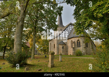 Iglesia de pueblo Stiepel, Brockhauser street, Stiepel, Bochum, Renania del Norte-Westfalia, Alemania, Dorfkirche Stiepel, Brockhauser Strasse, Nordrhein-Westf